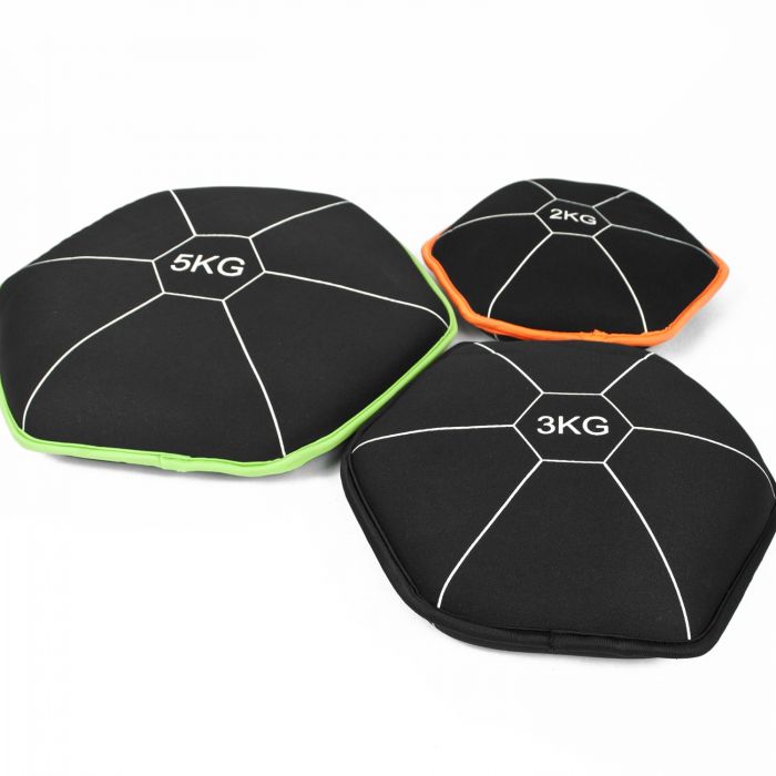 10kg Neoprene Weight Plate Set
