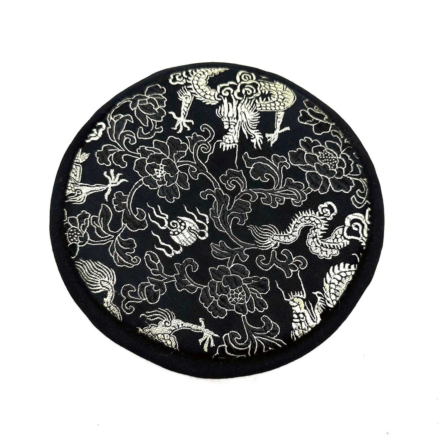 Mat for the 14 cm Hand Beaten & Engraved Singing Bowl Gift Set.