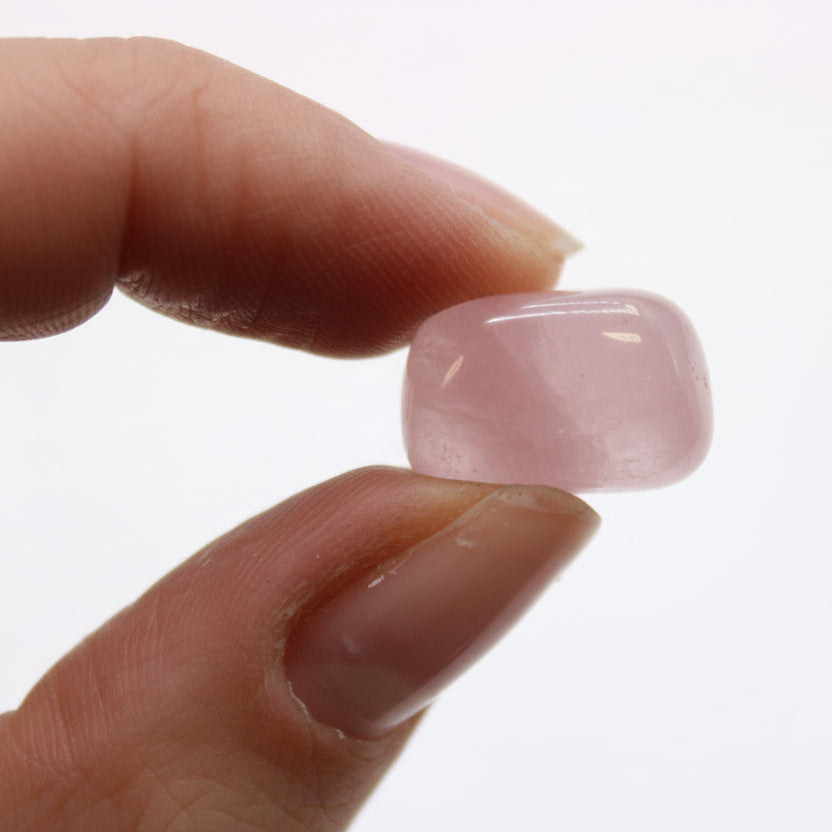 24 x Polished Natural Tumble Stones - Small / White Howlite Magnesite product packaging on clean background from Quintessential Holistic Health Ltd