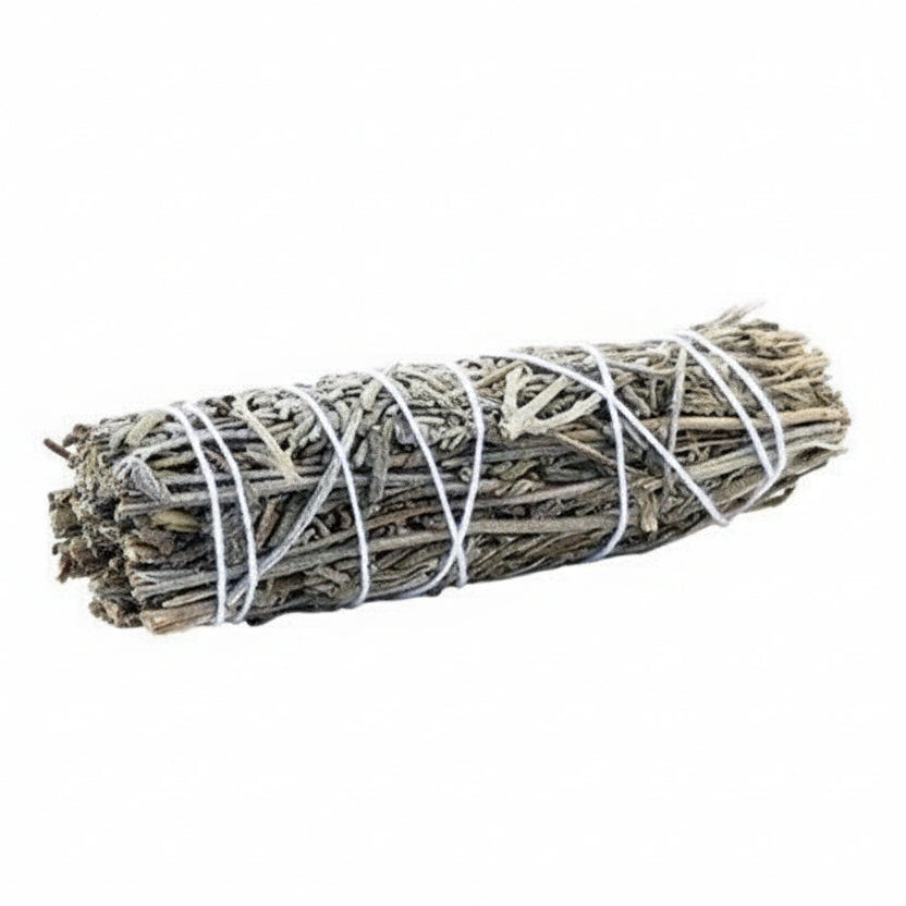 10cm Handcrafted Incense Smudge Stick - Lavender Sage