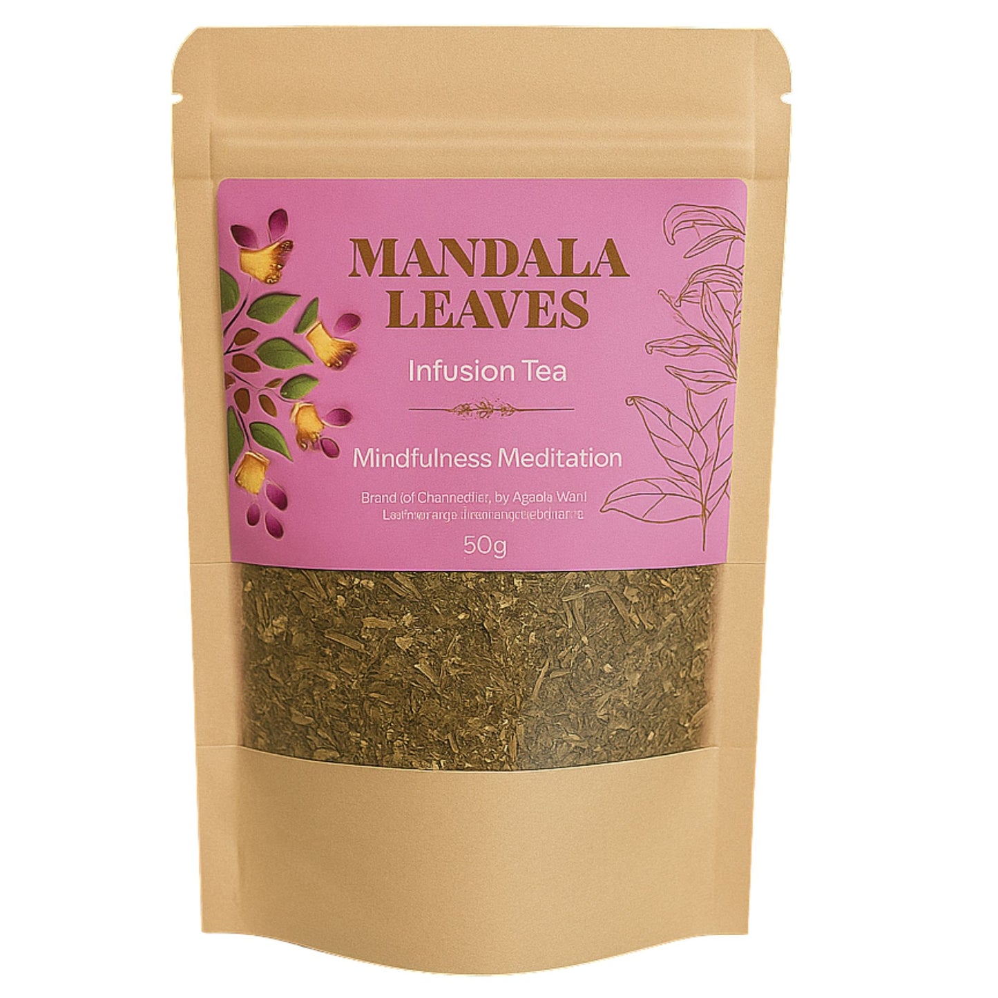 Mindfulness Meditation Blend Artisan Tea - Bagged - 50g - product image 3 from Quintessential Holistic Health Ltd UK
