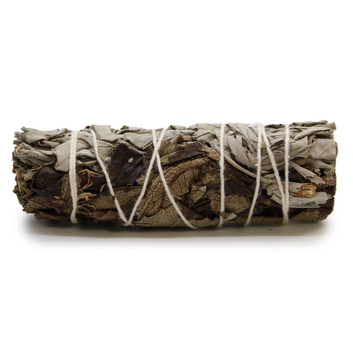 10cm Handcrafted Incense Smudge Stick - White Sage and Black Sage