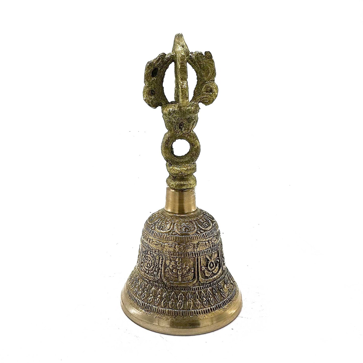Hand Crafted Brass Tibetan Tingsha Bell - Medium