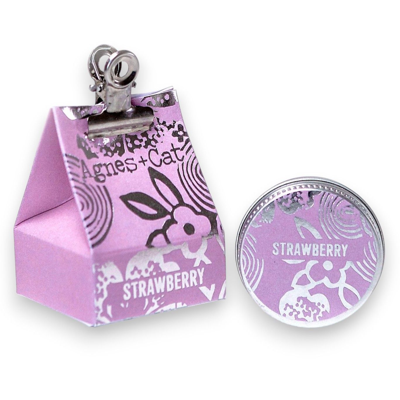 Hand-Poured Vegan-Friendly Natural Lip Balm - Strawberry