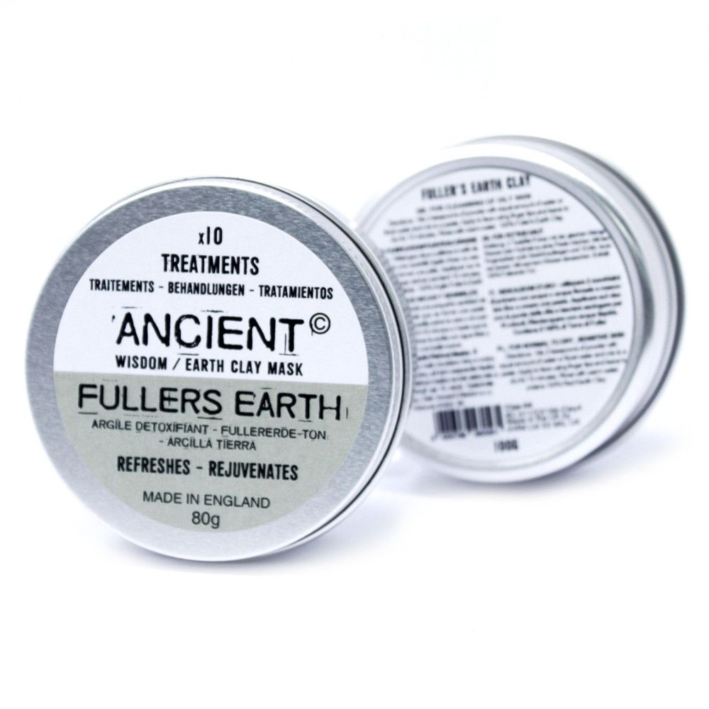 80g Natural Clay Face Mask - Fullers Earth Clay