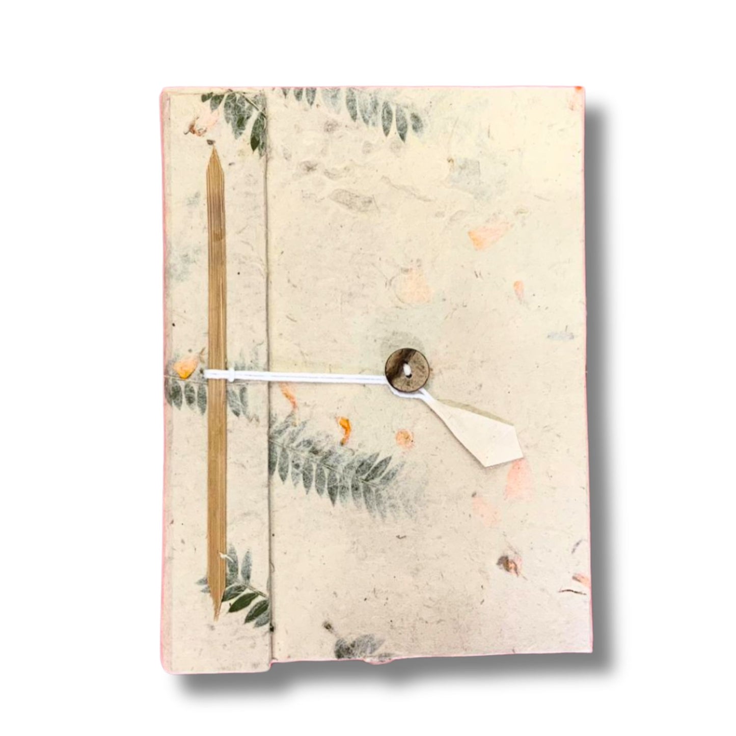 A5 Eco-Friendly Lokta Paper Notebook inc Bookmark - Mixed Flowers