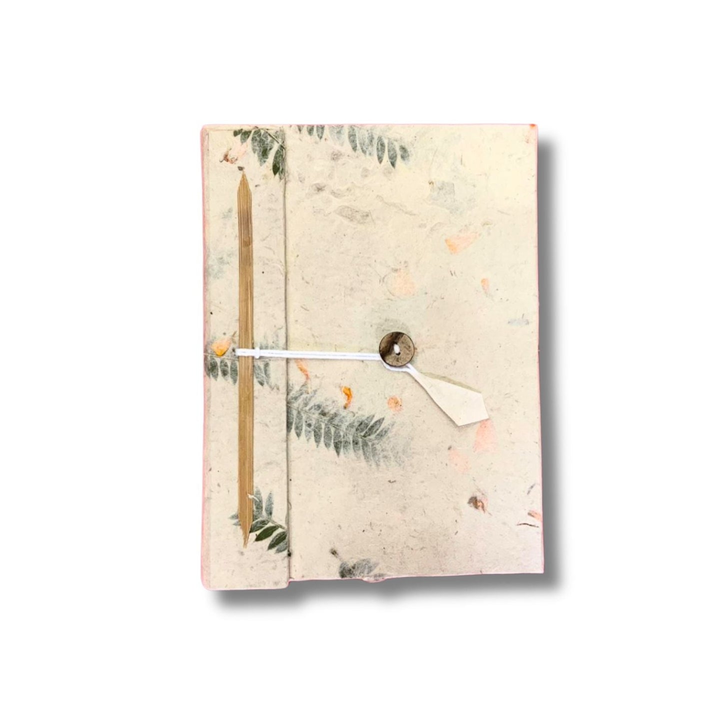 A6 Eco-Friendly Lokta Paper Notebook - Mixed Flowers