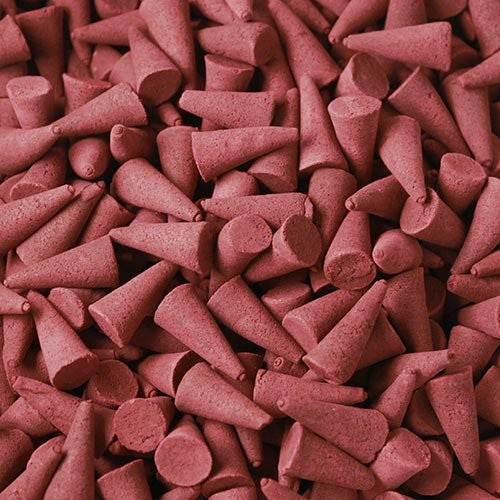 850 Piece Bulk Incense Cones - Sandalwood product packaging on clean background from Quintessential Holistic Health Ltd