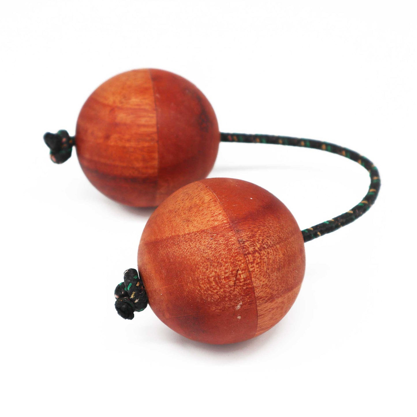 Handcrafted Wooden Kashaka Shaker - Forest product packaging on clean background from Quintessential Holistic Health Ltd