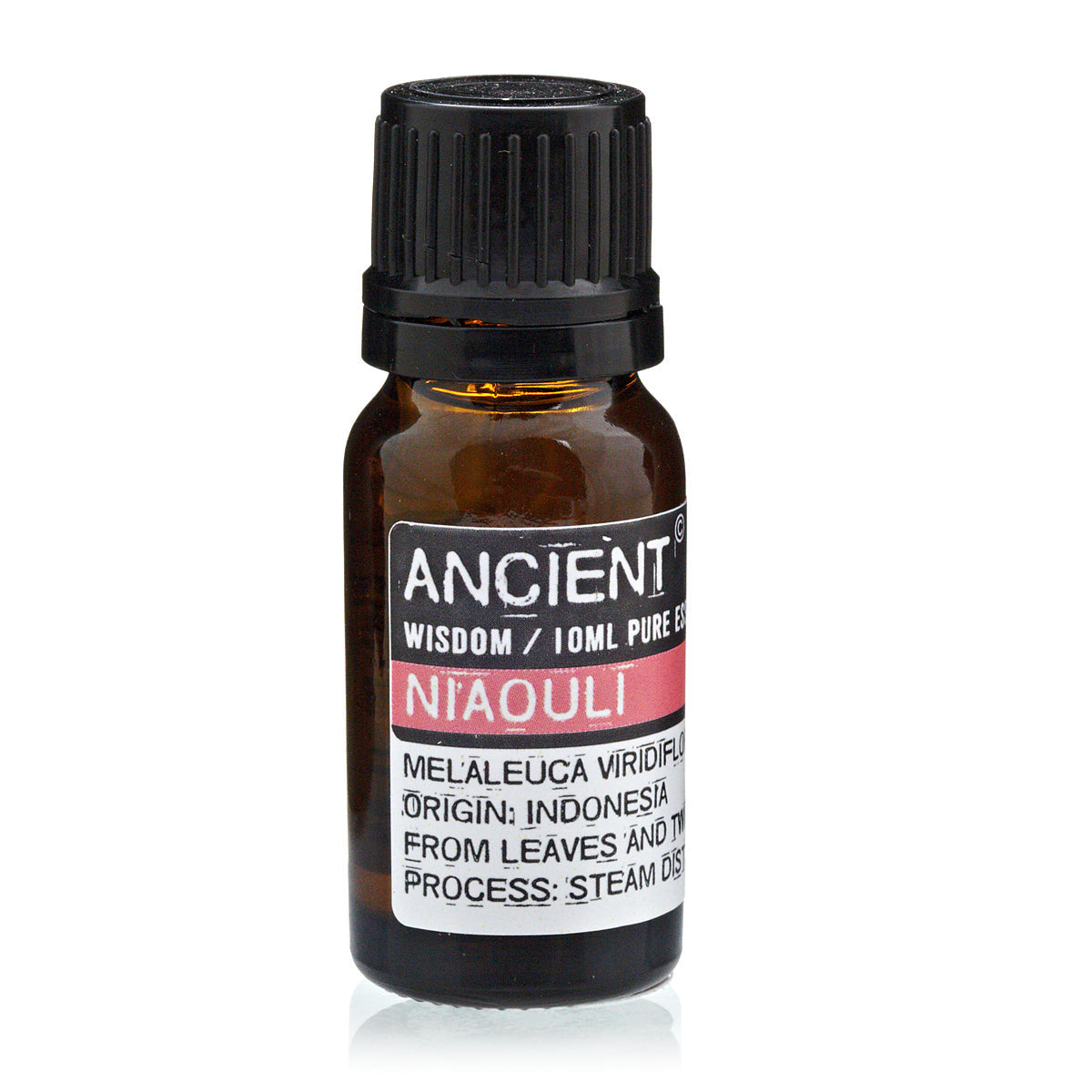10ml Essential Oil - Niaouli product packaging on clean background from Quintessential Holistic Health Ltd