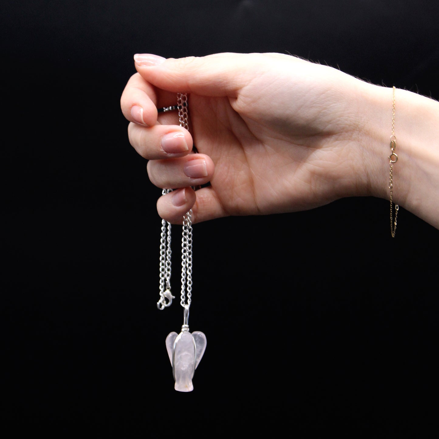 Guardian Angel Gemstone Unisex Pendant