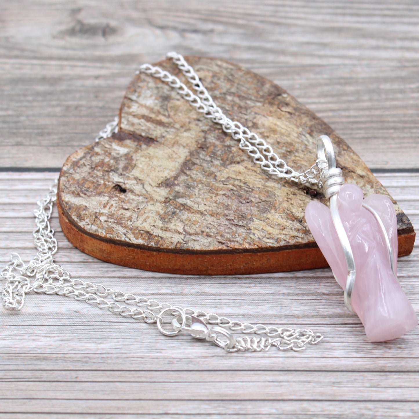 Guardian Angel Gemstone Unisex Pendant