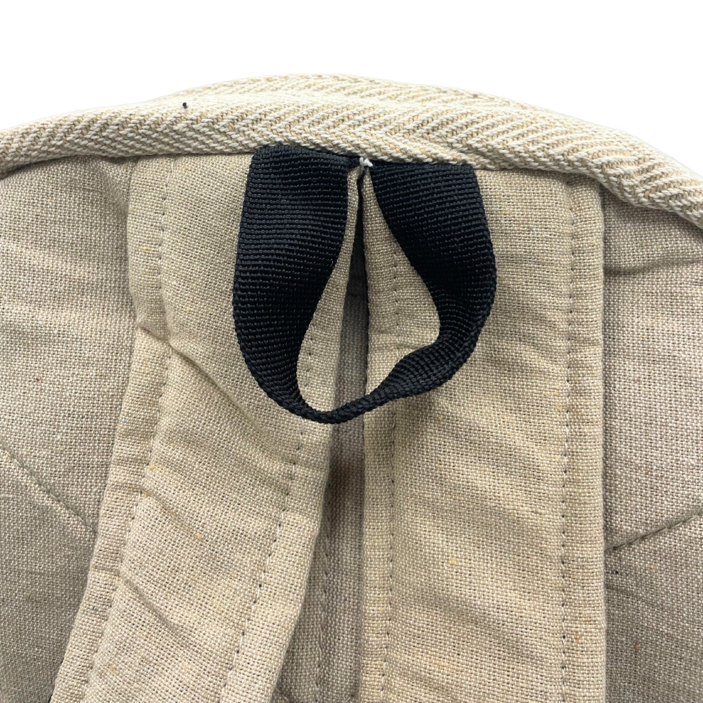 Eco-Friendly Tie Dyed Hemp and Cotton Backpack - Medium product packaging on clean background from Quintessential Holistic Health Ltd