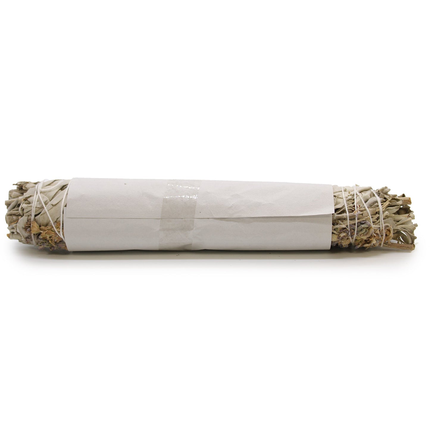 22.5cm Handcrafted Incense Smudge Stick - White Sage and Lavender product packaging on clean background from Quintessential Holistic Health Ltd