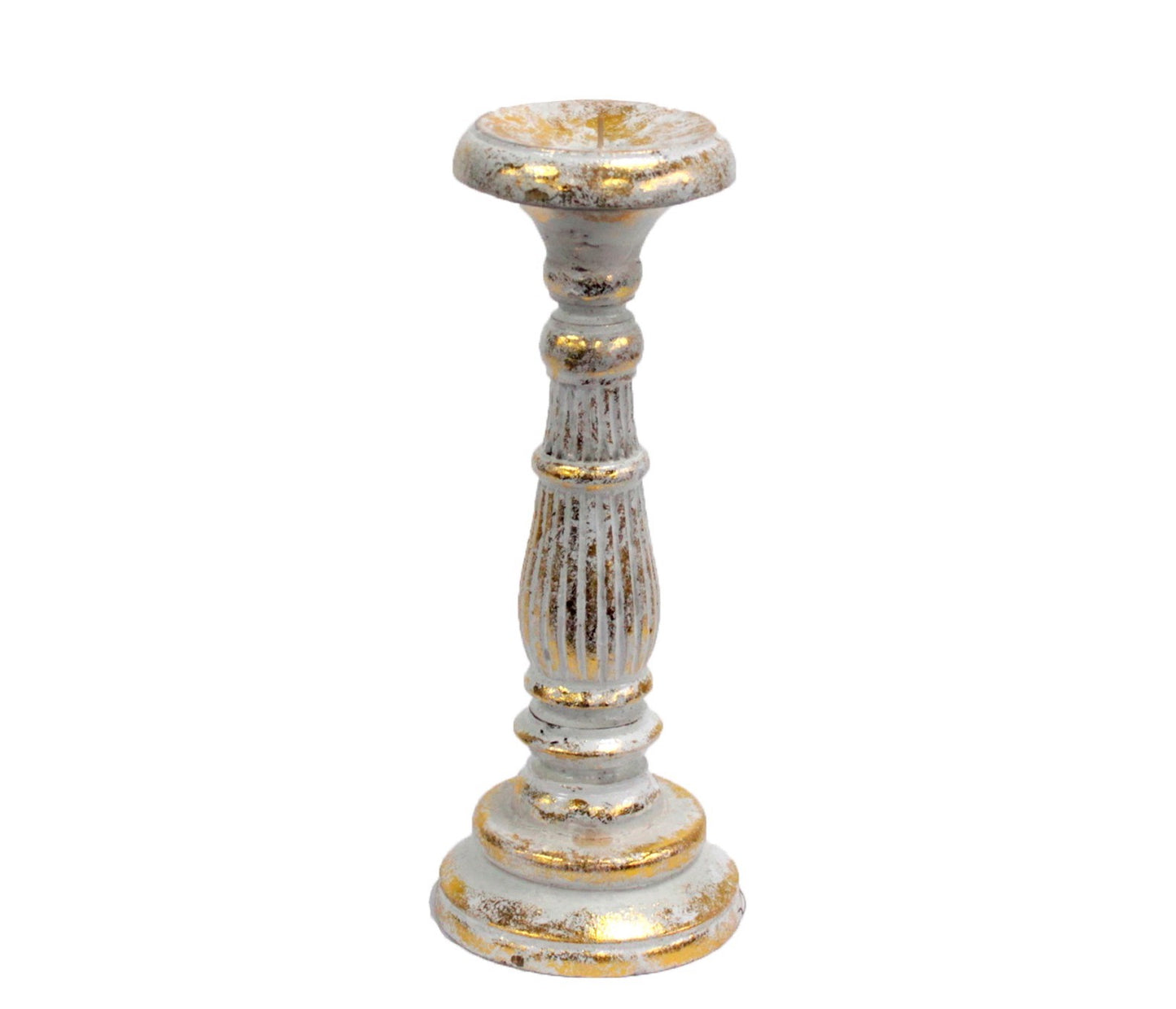 Handmade and Hand Painted Vintage Candle Stands / Various Sizes and Colours
