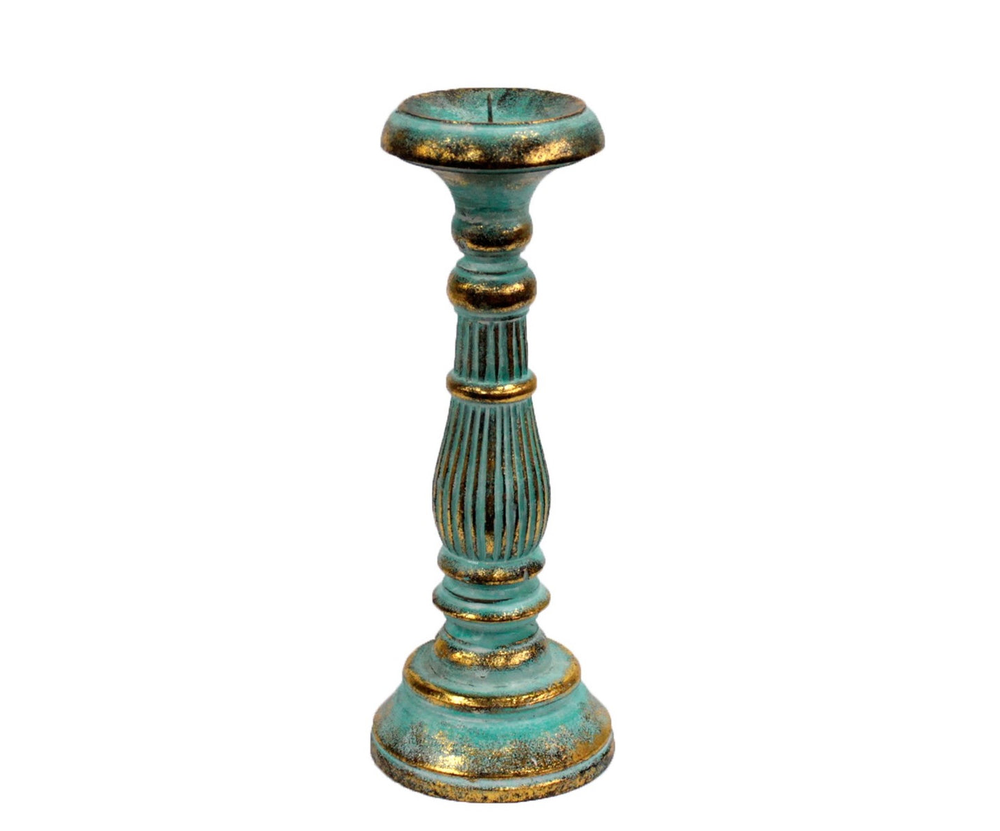 Handmade and Hand Painted Vintage Candle Stands / Various Sizes and Colours