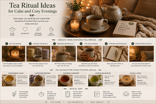 Tea Ritual Ideas for Calm and Cosy Evenings