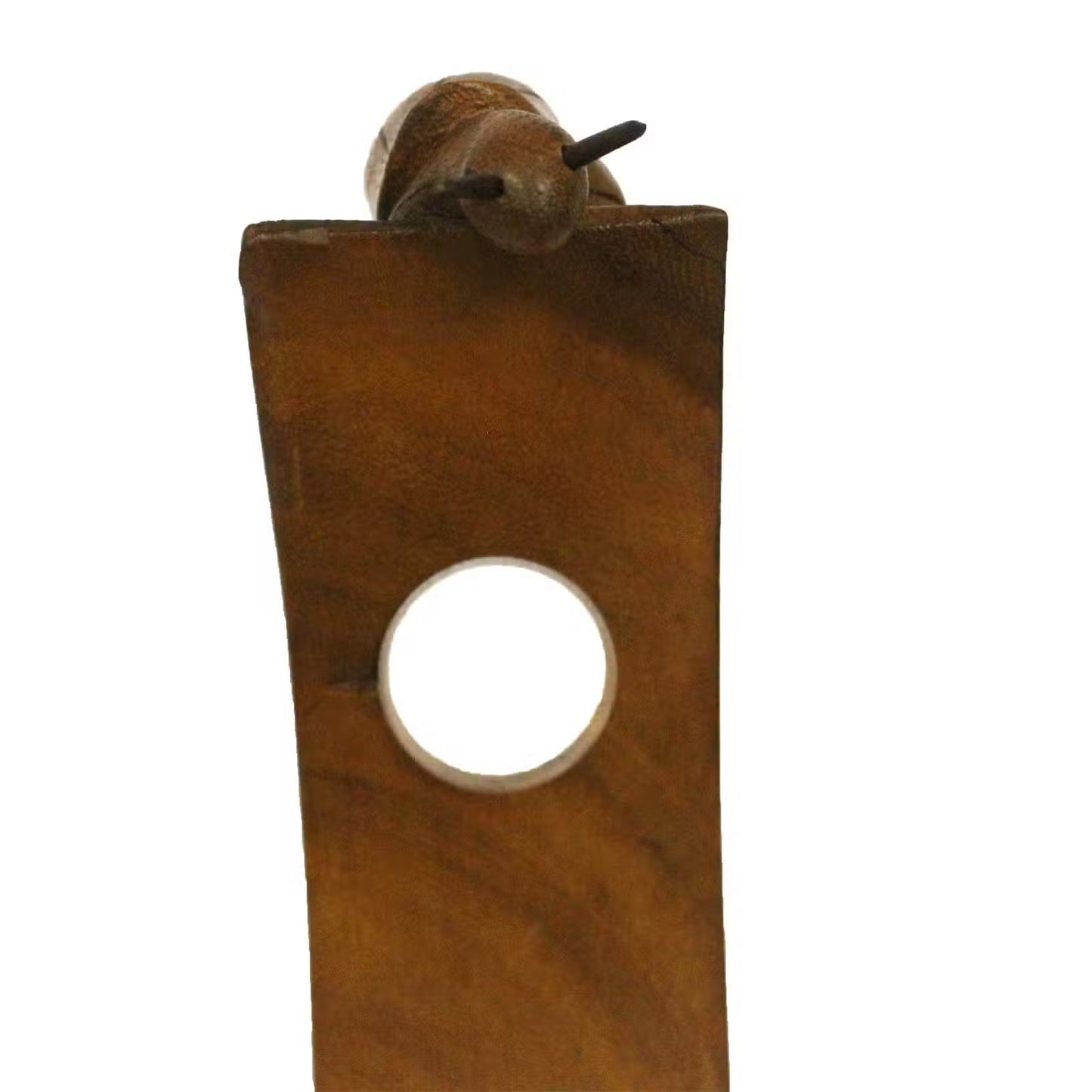 Snail - Handmade High Quality Suar Wood Balancing Animal Wine Bottle Holder