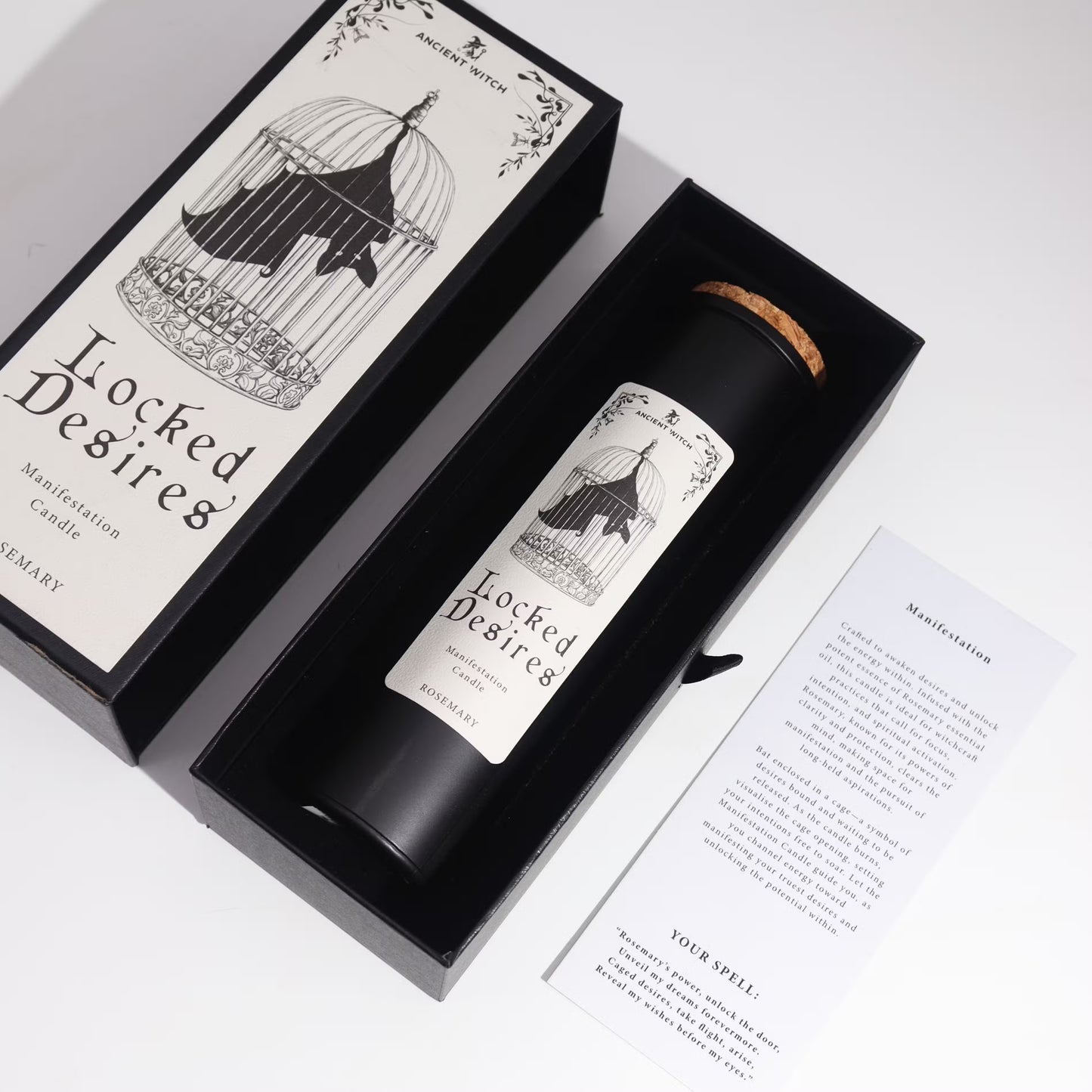 Ancient Witch Ritual Candles - Locked Desires / Manifestation