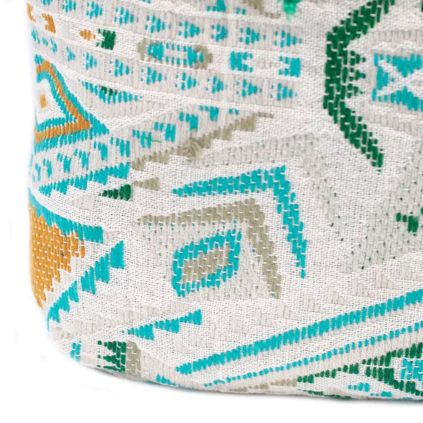 Kathmandu Cotton Cross-Body Bag - Midday / Green