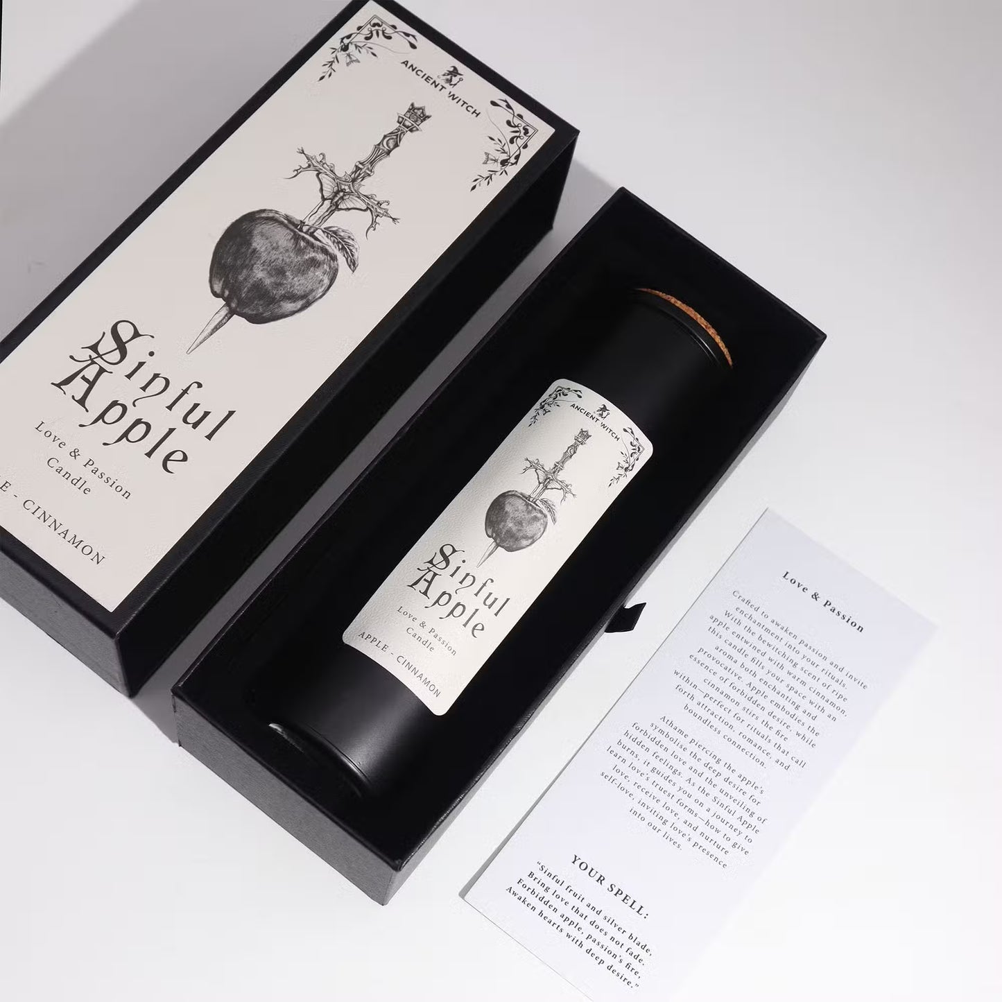 Ancient Witch Ritual Candles -  Sinful Apple / Love
