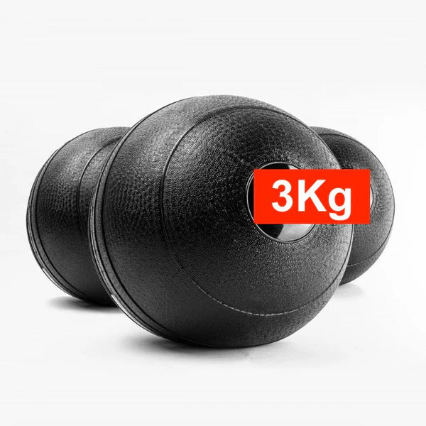Slam Ball - 3kg / 4kg / 5kg / 6kg / 8kg / 10kg / 12kg or 15kg product packaging on clean background from Quintessential Holistic Health Ltd