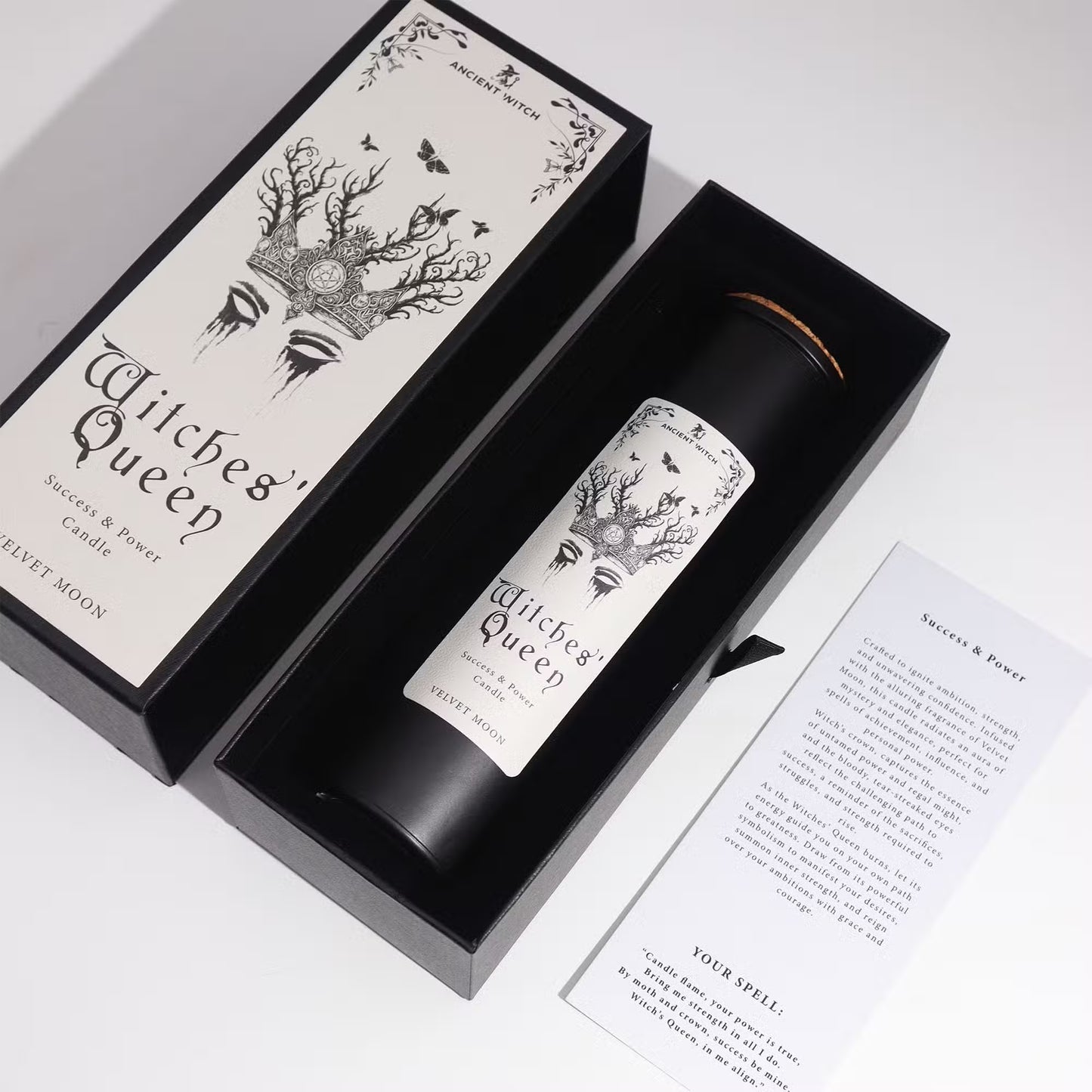 Ancient Witch Ritual Candles - Witches Queen / Power and Success