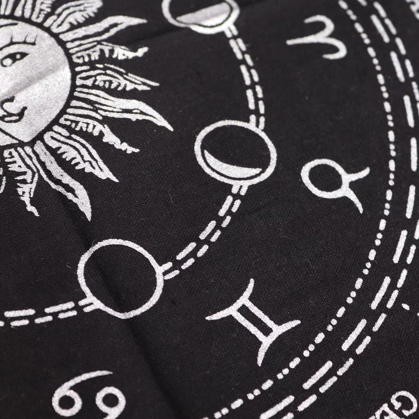Esoteric Cotton Altar Cloth - Horoscope