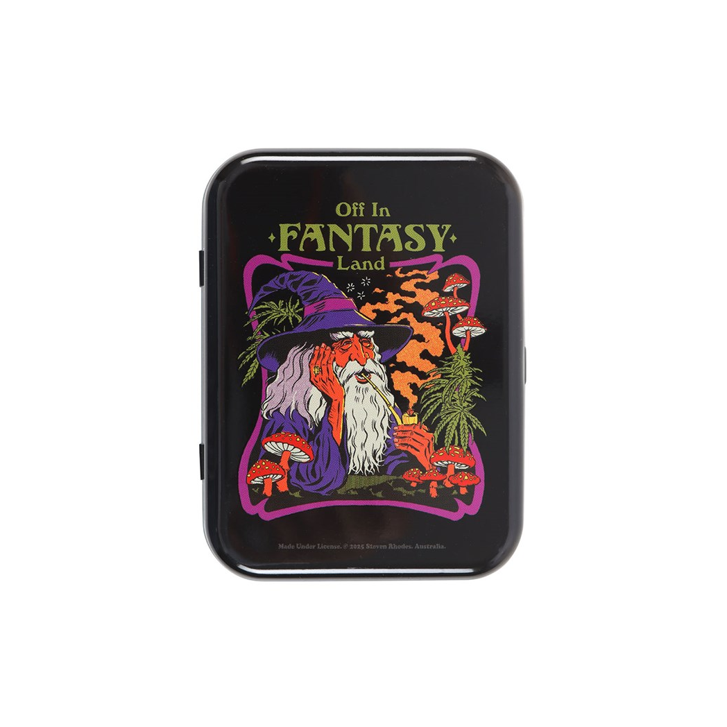 Fantasy Land Stash Tin by Steven Rhodes