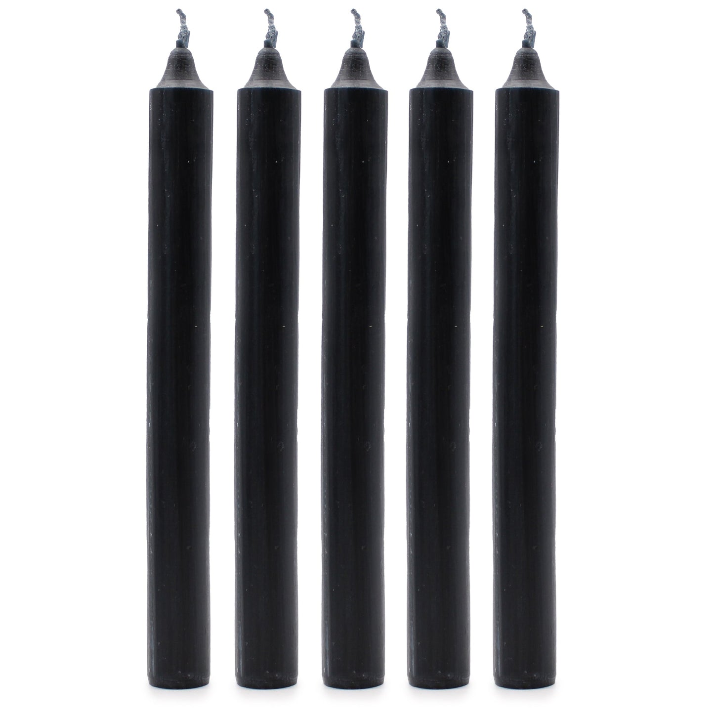 Pack of 5 x Handmade UK Solid Dinner Candles / Various Colours A - L