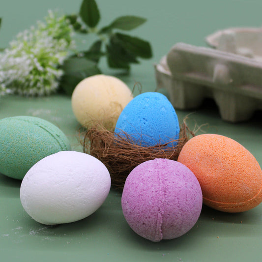 6 x Easter Egg Fragrant Bath Bombs