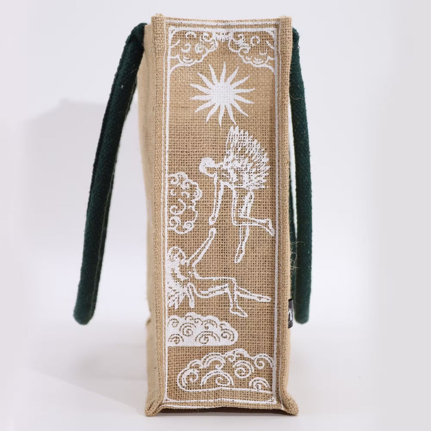 Eco-Friendly Jute Tote Bag - I am Loved