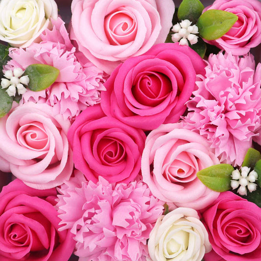 Flower Shaped Soap Gift Boxes - Pink Collection