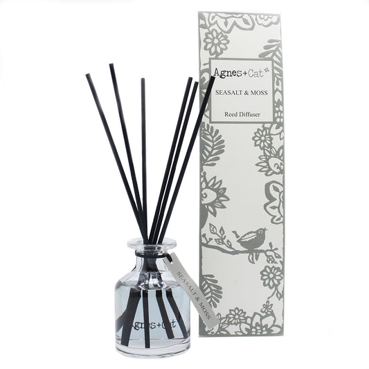 Reed Diffuser - Sea Salt and Moss - 140ml - main product image from Quintessential Holistic Health Ltd UK