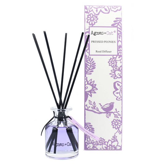 Reed Diffuser - Pressed Peony Rose - 140ml - main product image from Quintessential Holistic Health Ltd UK
