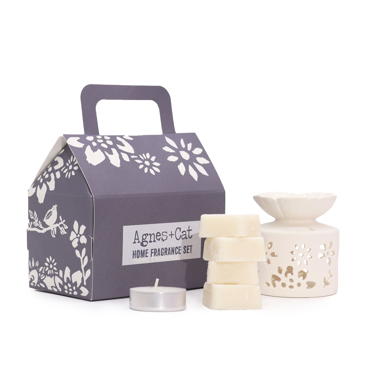 Handmade Home Fragrance Gift Set - Windermere product packaging on clean background from Quintessential Holistic Health Ltd