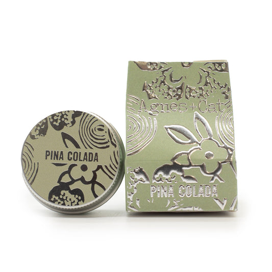 Hand-Poured Vegan-Friendly Natural Lip Balm - Pina Colada - main product image from Quintessential Holistic Health Ltd UK