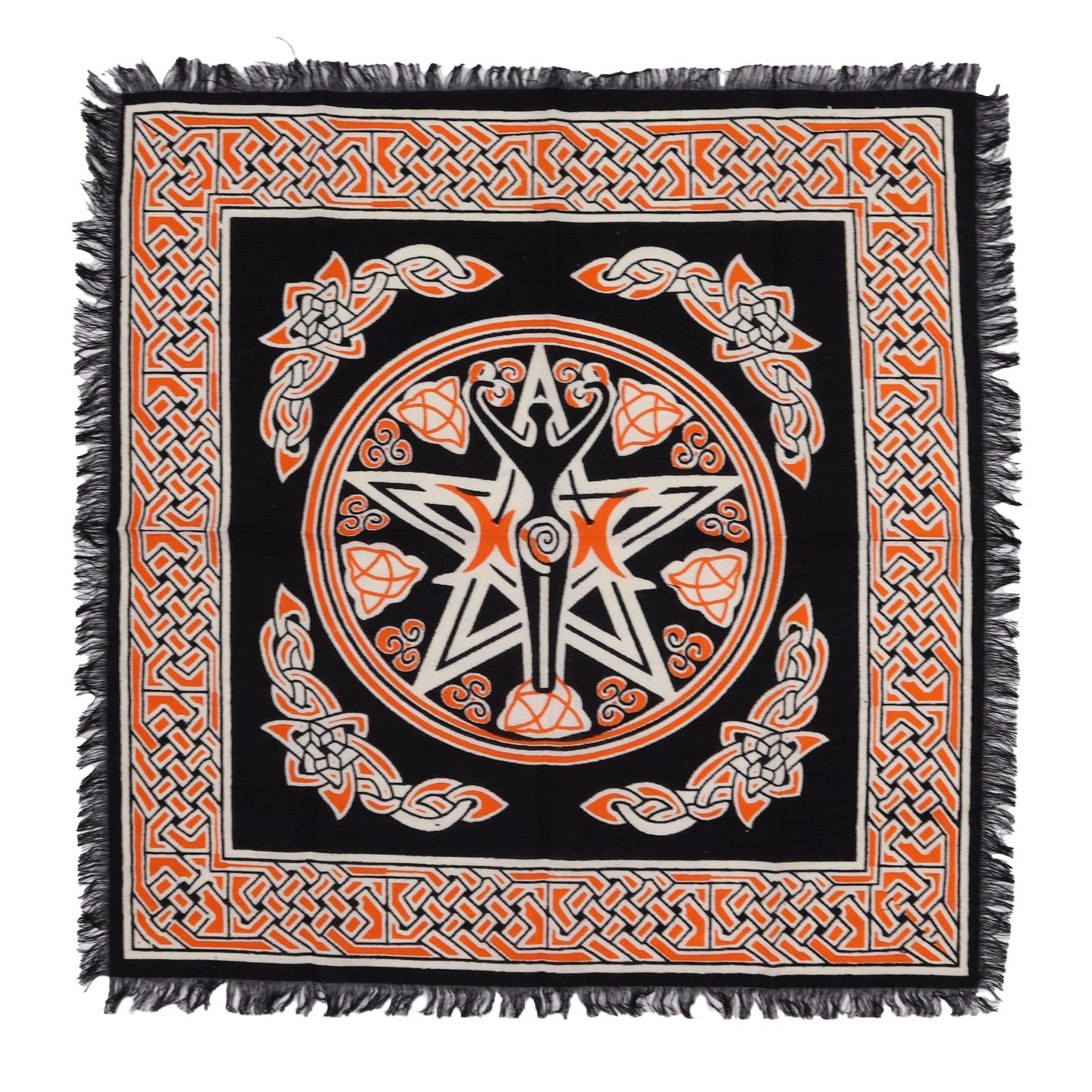 Esoteric Cotton Altar Cloth - Earth Mother product packaging on clean background from Quintessential Holistic Health Ltd