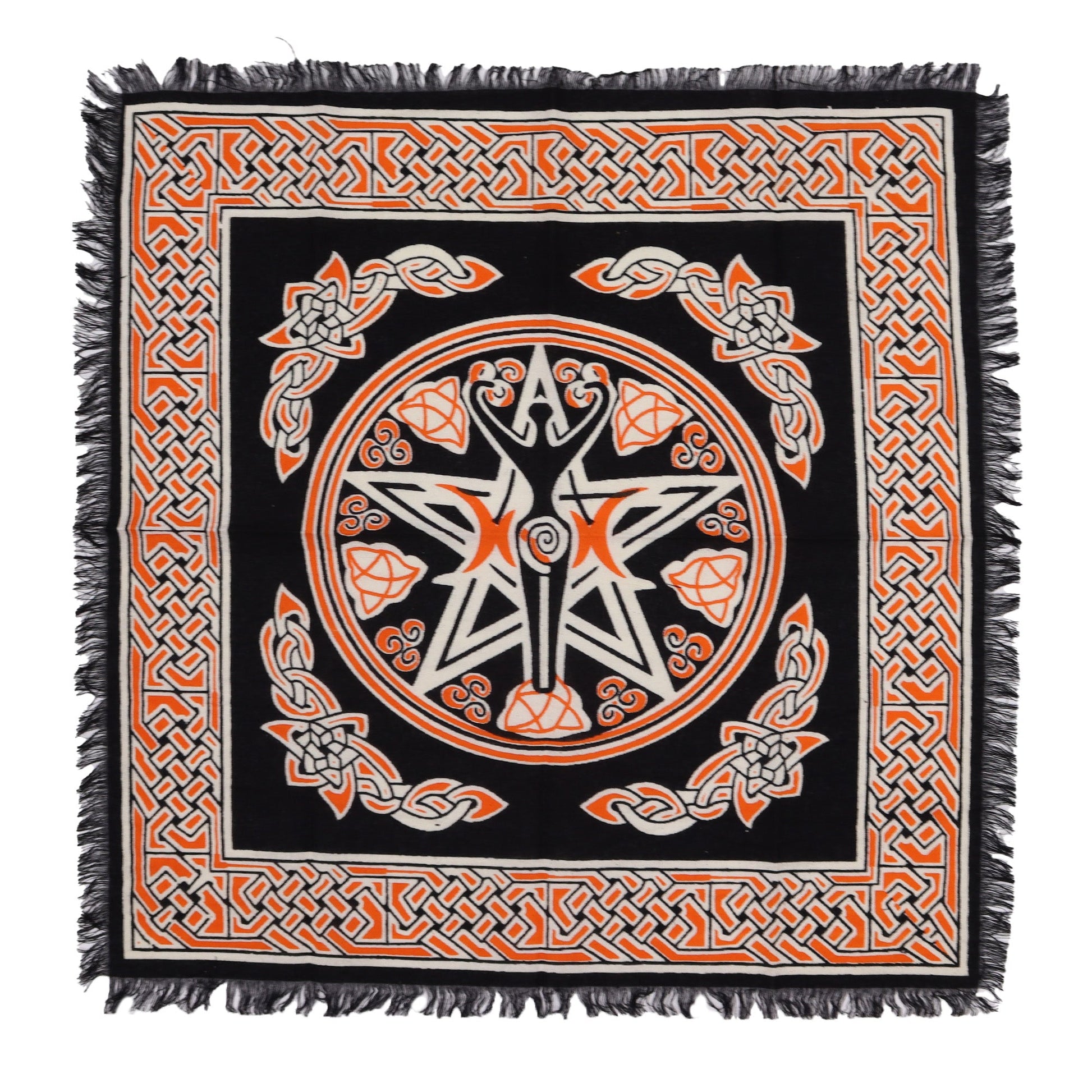 Esoteric Cotton Altar Cloth - Earth Mother product packaging on clean background from Quintessential Holistic Health Ltd