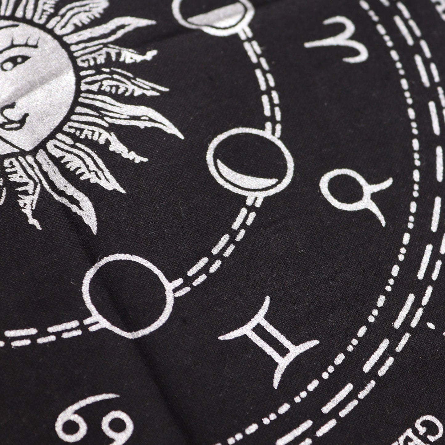 Esoteric Cotton Altar Cloth - Horoscope product packaging on clean background from Quintessential Holistic Health Ltd