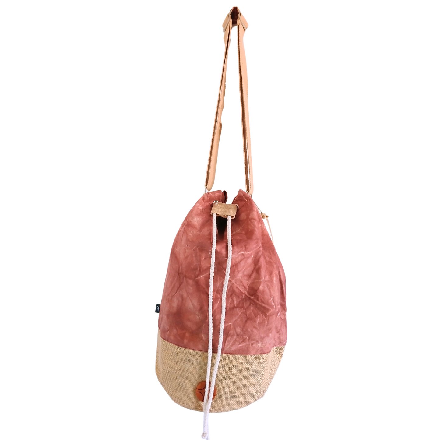 All Natural Backpack - Terracotta Stonewash - Hamsa product packaging on clean background from Quintessential Holistic Health Ltd