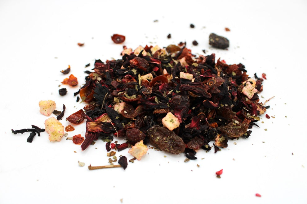 1Kg Druids Forest Blend Artisan Tea product packaging on clean background from Quintessential Holistic Health Ltd