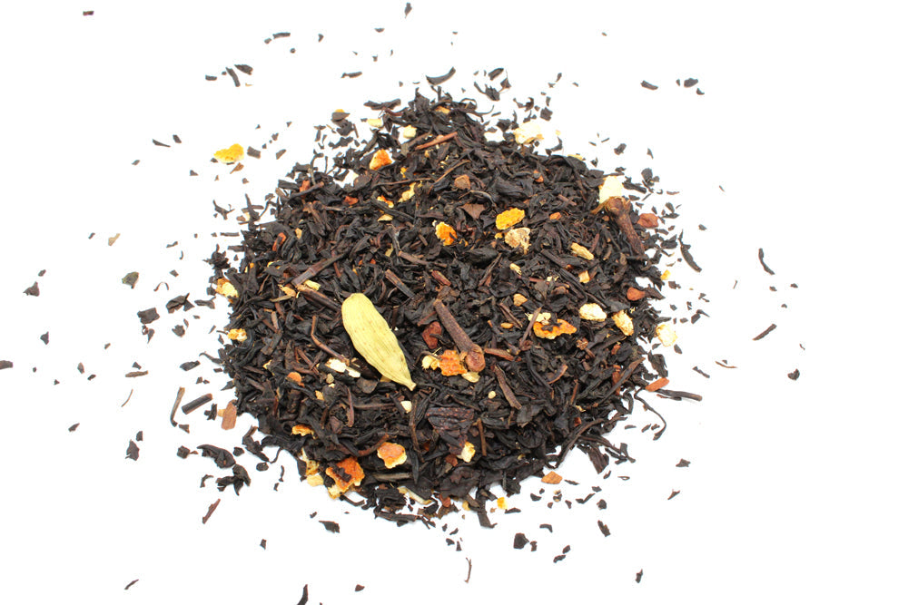 1Kg Black Magic Blend Artisan Tea product packaging on clean background from Quintessential Holistic Health Ltd