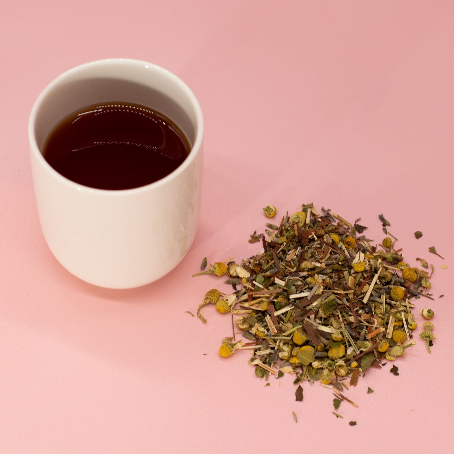 50g Mindfulness Meditation Blend Artisan Tea product packaging on clean background from Quintessential Holistic Health Ltd