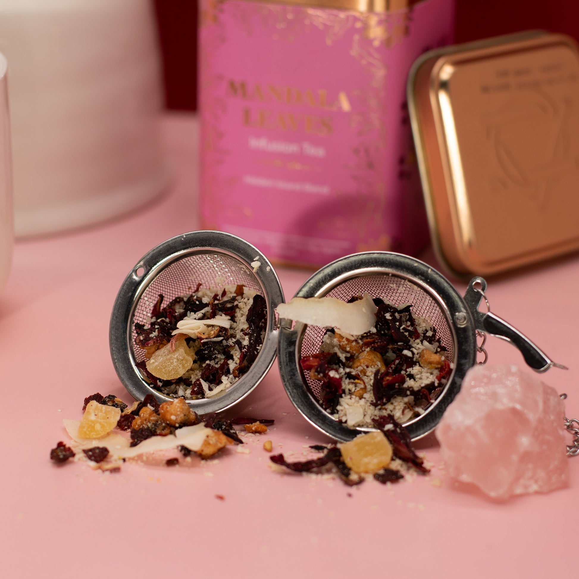 50g Hidden Islands Blend Artisan Tea product packaging on clean background from Quintessential Holistic Health Ltd