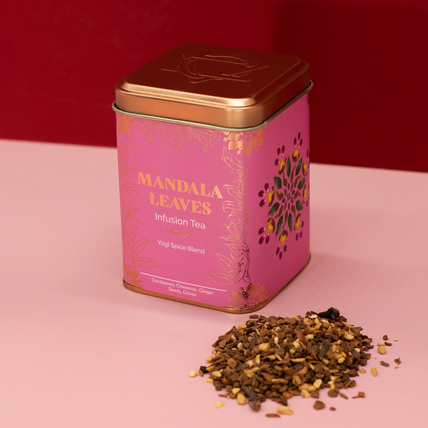 50g Yogi Spice Blend Artisan Tea product packaging on clean background from Quintessential Holistic Health Ltd