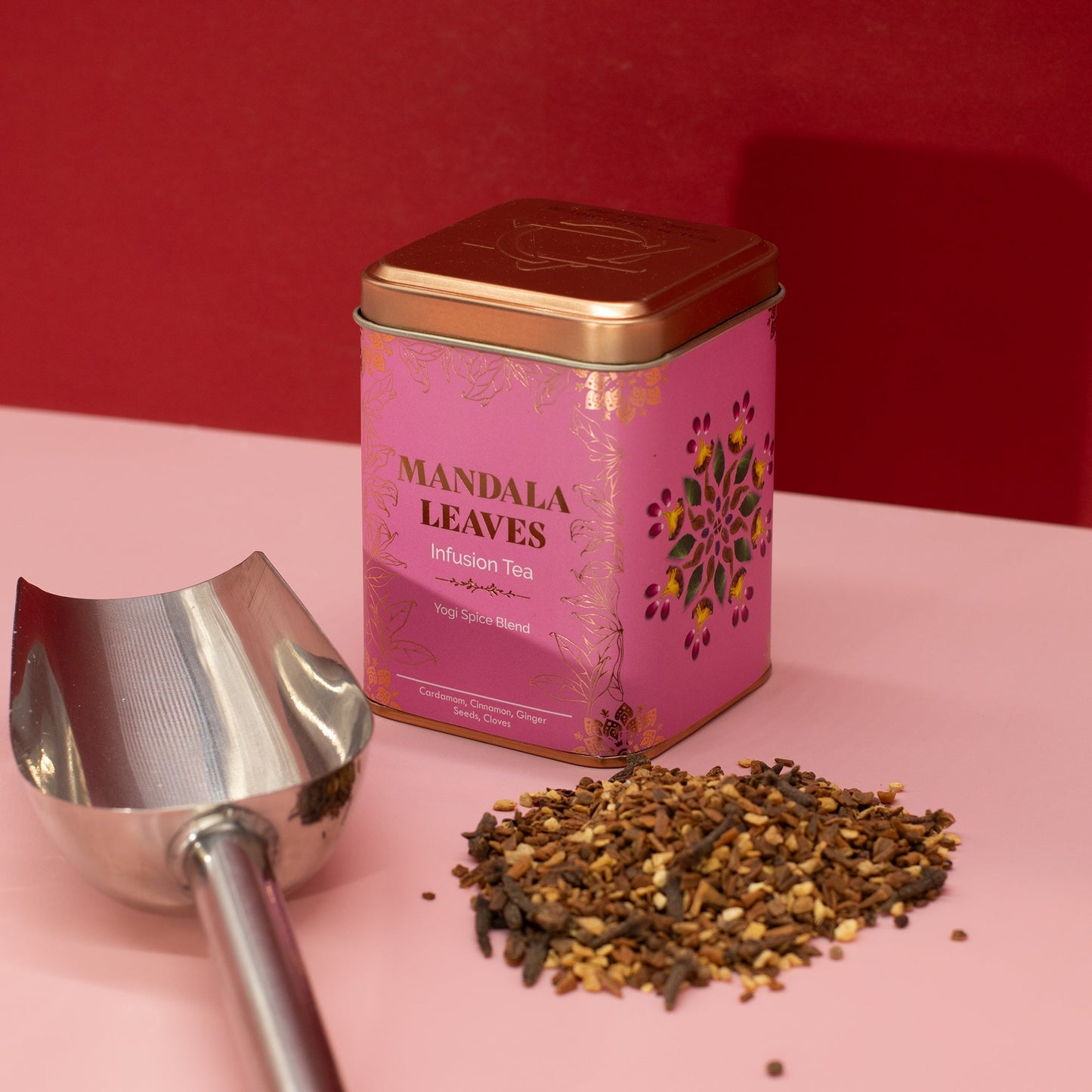50g Yogi Spice Blend Artisan Tea product packaging on clean background from Quintessential Holistic Health Ltd