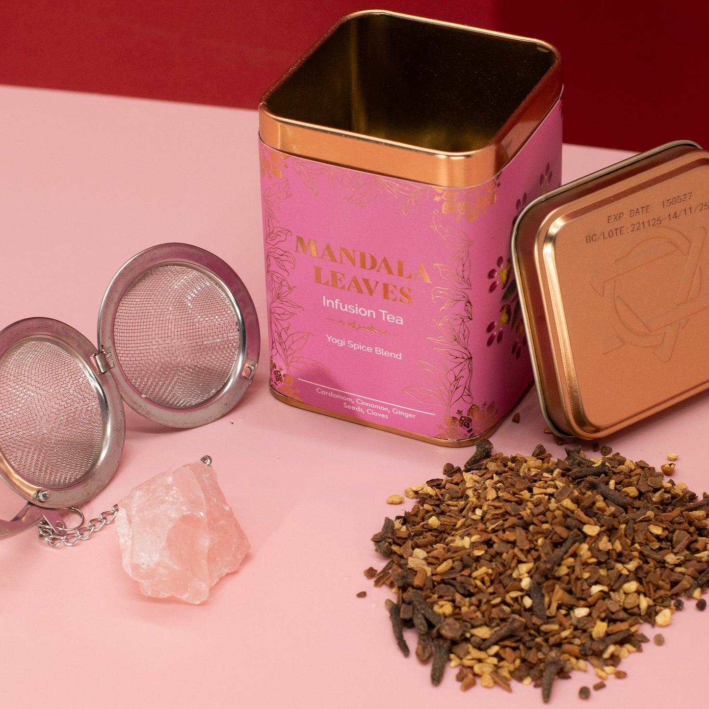 50g Yogi Spice Blend Artisan Tea product packaging on clean background from Quintessential Holistic Health Ltd