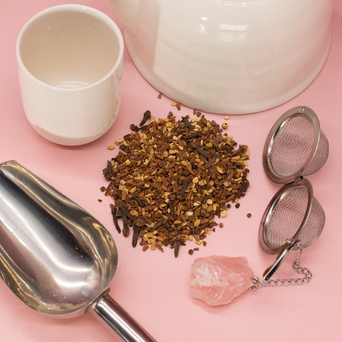 50g Yogi Spice Blend Artisan Tea product packaging on clean background from Quintessential Holistic Health Ltd