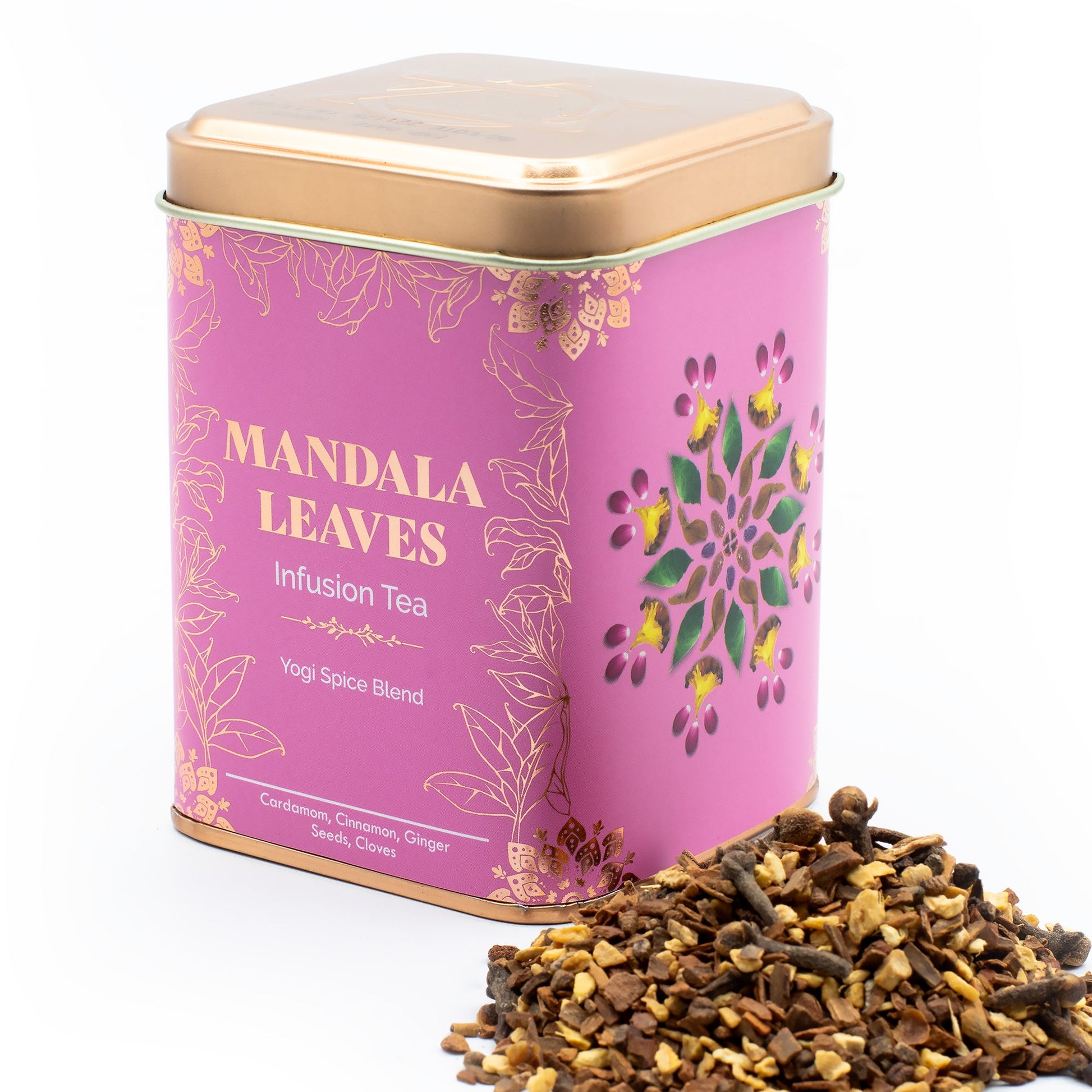 50g Yogi Spice Blend Artisan Tea product packaging on clean background from Quintessential Holistic Health Ltd